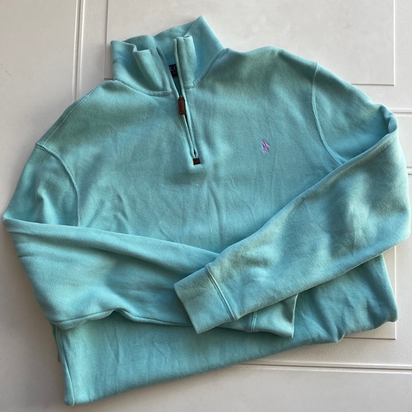 Polo by Ralph Lauren Other - Men’s Polo Ralph Lauren 1/4 Zip Pullover Sweater Teal M